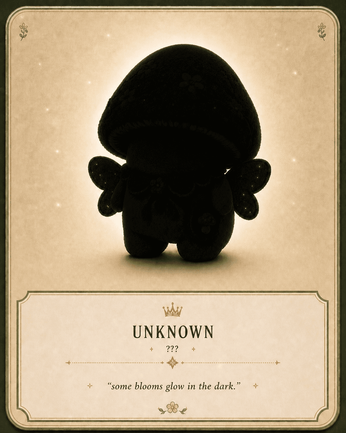 A mysterious silhouetted muushable legend card